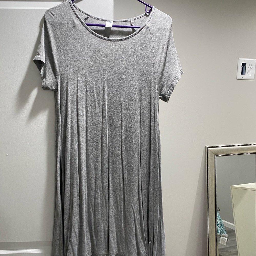Short sleeve cotton dress